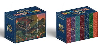 Harry Potter Paperback Box Set Books 1-7 (Deluxe Edition With Stenciled Edges)-..