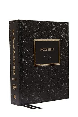 Kjv, Journal The Word Bible, Hardcover, Black, Red Letter Edition, Comfort Print: Reflect, Journal, Or Create Art Next To Your Favorite Verses-..