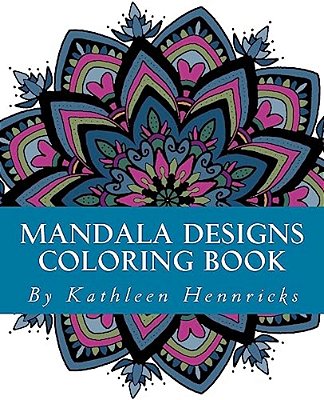 Mandala Designs Coloring Book-..