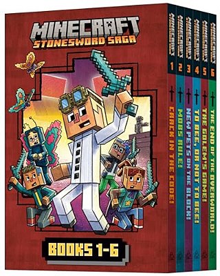 Minecraft Stonesword Saga Chapter Book Boxed Set (Minecraft Stonesword Saga)-..