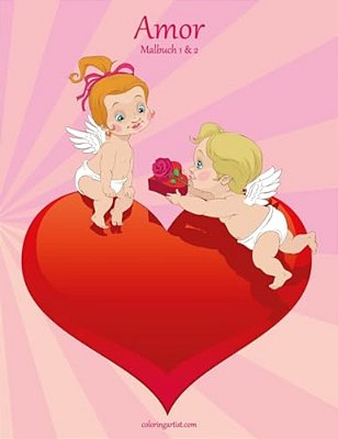 Amor-Malbuch 1 & 2-..