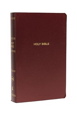 Nkjv, Gift And Award Bible, Leather-Look, Burgundy, Red Letter Edition-..