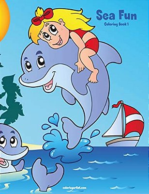 Sea Fun Coloring Book 1-..