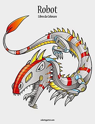 Robot Libro Da Colorare 1-..