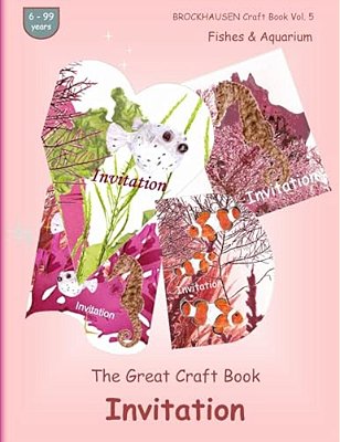 Brockhausen Craft Book Vol. 5 - The Great Craft Book - Invitation: Fishes & Aquarium-..