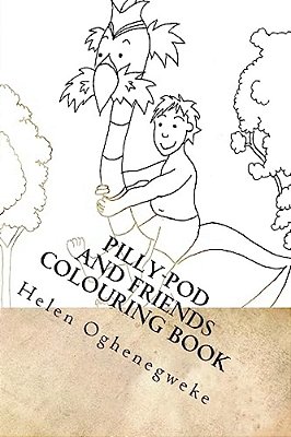 Pilly-Pod And Friends Colouring Book-..