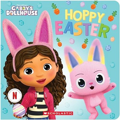 Hoppy Easter! (Gabby's Dollhouse Easter Board Book)-..