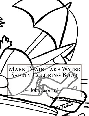Mark Twain Lake Water Safety Coloring Book-..