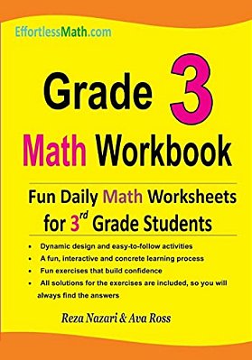 Grade 3 Math Workbook: Fun Daily Math Worksheets For 3RD Grade Students-..