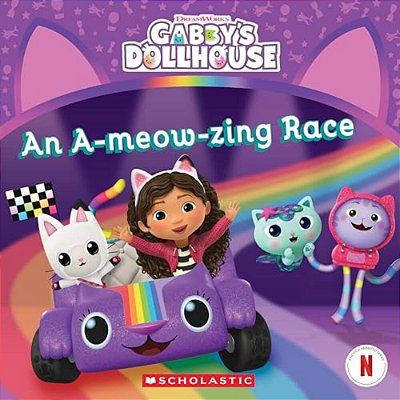The A-Meow-zing Race (Gabby's Dollhouse 8 X 8 #11)-..