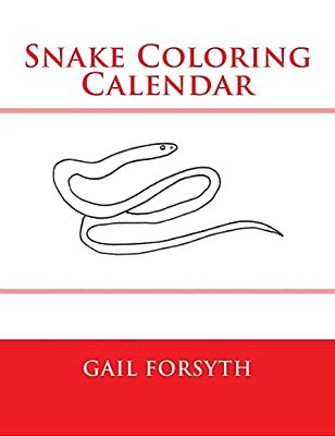 Snake Coloring Calendar-..