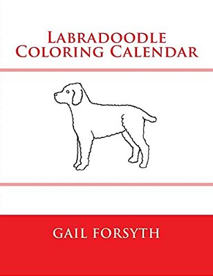 Labradoodle Coloring Calendar-..