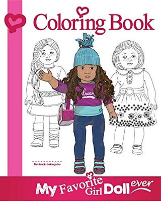 My Favorite Girl Doll Ever Coloring Book-..