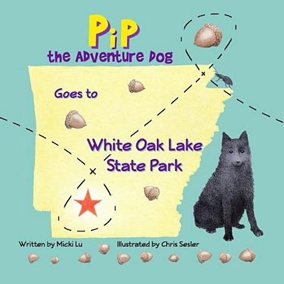 Pip The Adventure Dog Goes To White Oak Lake State Park-..