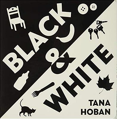 Black & White: A High Contrast Book For Newborns-..