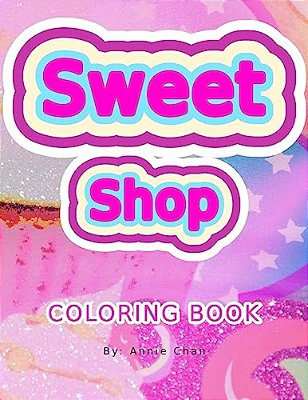 Sweet Shop Coloring Book-..