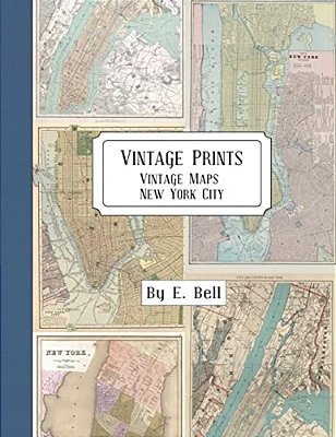 Vintage Prints: Vintage Maps: New York City-..