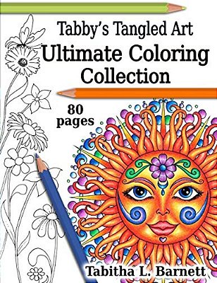 Tabby's Tangled Art Ultimate Coloring Collection: Adult Coloring Book Collection-..