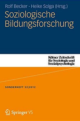 Soziologische Bildungsforschung-..