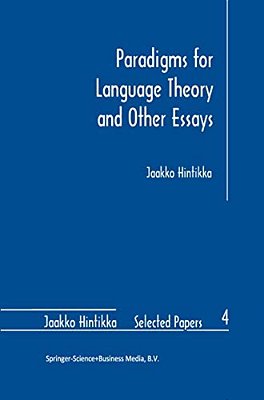 Paradigms For Language Theory And Other Essays-..