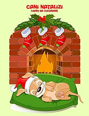 Cani Natalizi Libro Da Colorare 1-..