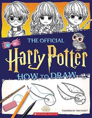The Official Harry Potter How To Draw The Perfect Stocking Stuffer!-..