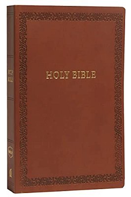 Nkjv, Holy Bible, Soft Touch Edition, Imitation Leather, Brown, Comfort Print-..