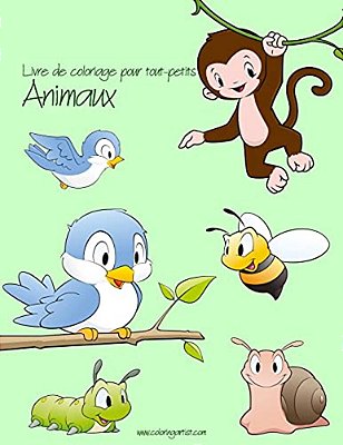 Livre De Coloriage Pour Tout-Petits Animaux 1-..