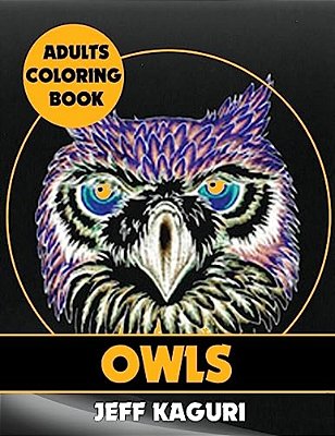 Adults Coloring Books: Owls-..