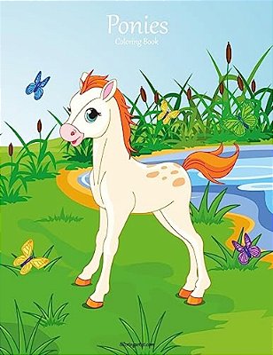 Ponies Coloring Book 1-..