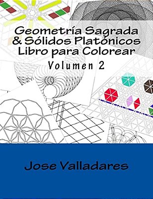 Geometría Sagrada & Sólidos Platónicos Libro Para Colorear-..