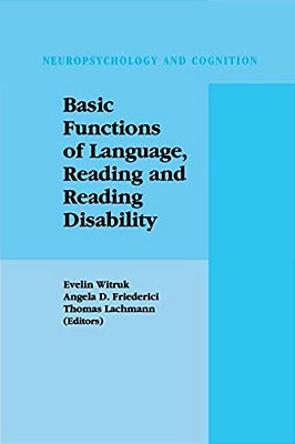 Basic Functions Of Language, Reading And Reading Disability-..