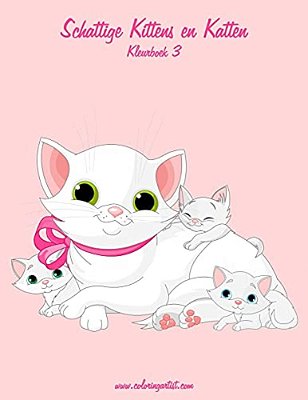 Schattige Kittens En Katten Kleurboek 3-..