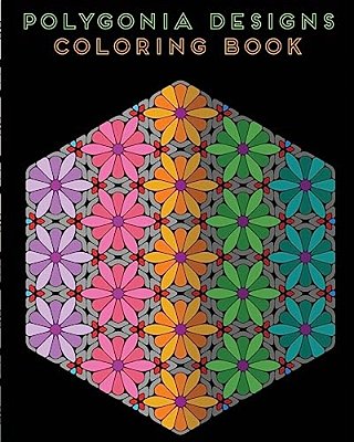 Polygonia Designs Coloring Book-..