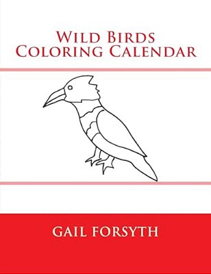 Wild Birds Coloring Calendar-..