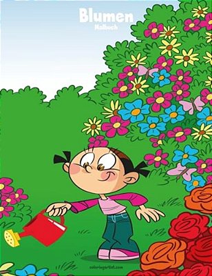 Blumen-Malbuch 1-..