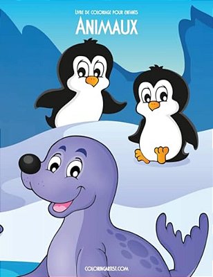 Livre De Coloriage Pour Enfants Animaux 3-..