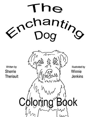The Enchanting Dog Coloring Book-..