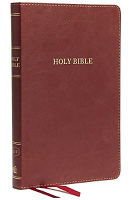 Kjv, Thinline Bible, Standard Print, Imitation Leather, Burgundy, Red Letter Edition-..