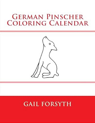 German Pinscher Coloring Calendar-..