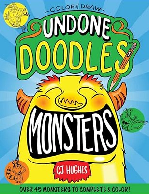 Color & Draw - Undone Doodles - Monsters-..