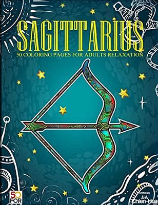 Sagittarius 50 Coloring Pages For Adults Relaxation-..