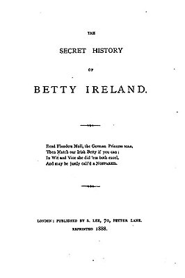The Secret History Of Betty Ireland-..