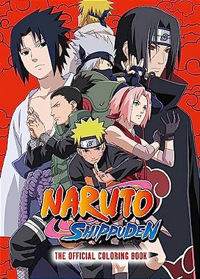 Naruto Shippuden: The Official Coloring Book-..