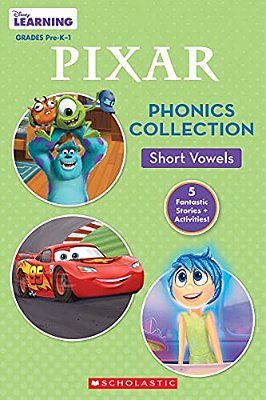 Disney Pixar Phonics Collection: Short Vowels (Disney Learning: Bind-Up)-..