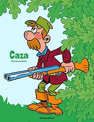 Caza Libro Para Colorear 1-..