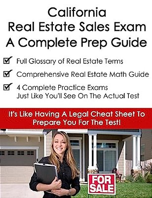California Real Estate Exam A Complete Prep Guide: Principles, Concepts And 400 Practice Questions-..
