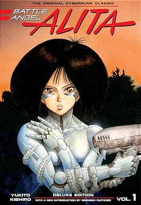 Battle Angel Alita Deluxe 1 (Contains Vol. 1-2)-..