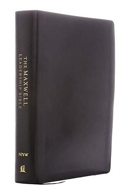 Niv, Maxwell Leadership Bible, 3RD Edition, Leathersoft, Black, Comfort Print-..