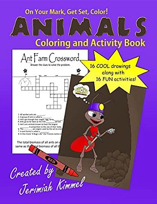 Animals: Coloring And Activity Book-..